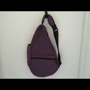 L.L. Bean sling pack. Deep purple.
